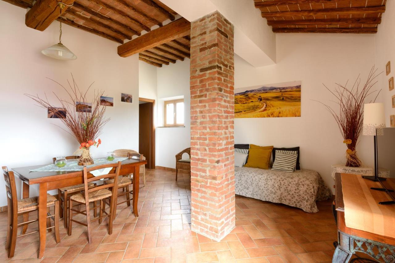Agriturismo Le Crete - Appartamenti Asciano Eksteriør billede