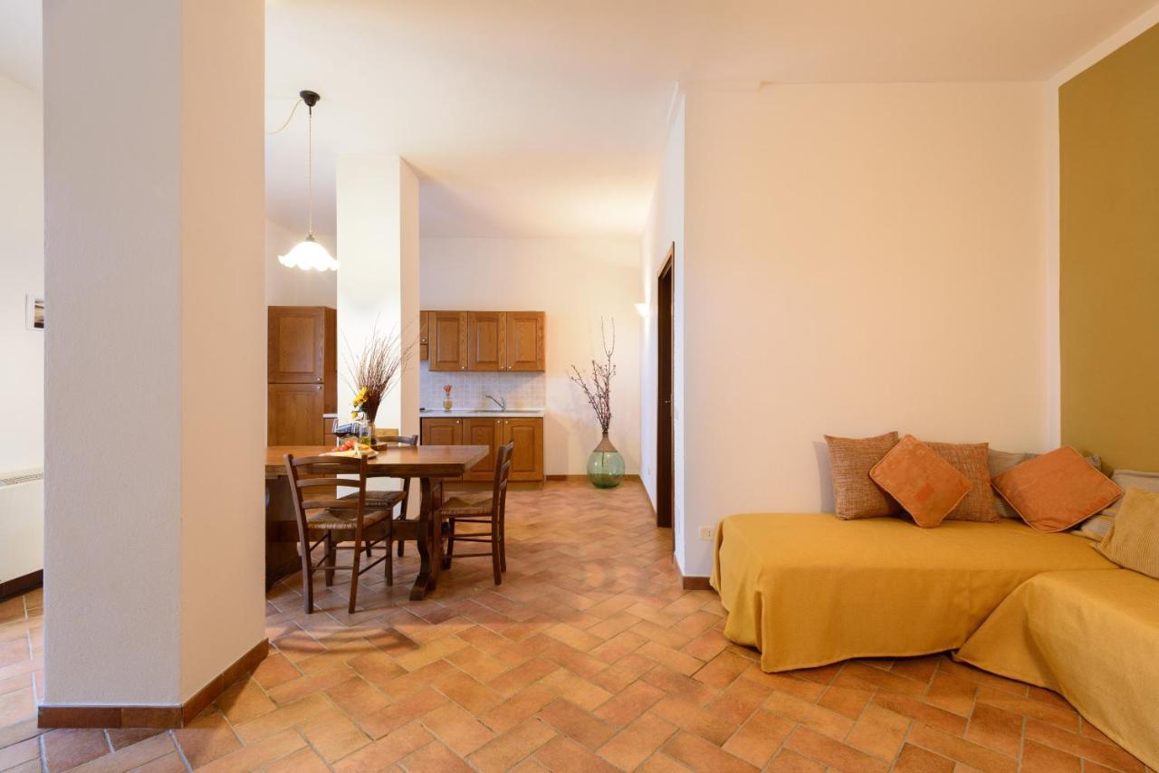 Agriturismo Le Crete - Appartamenti Asciano Eksteriør billede