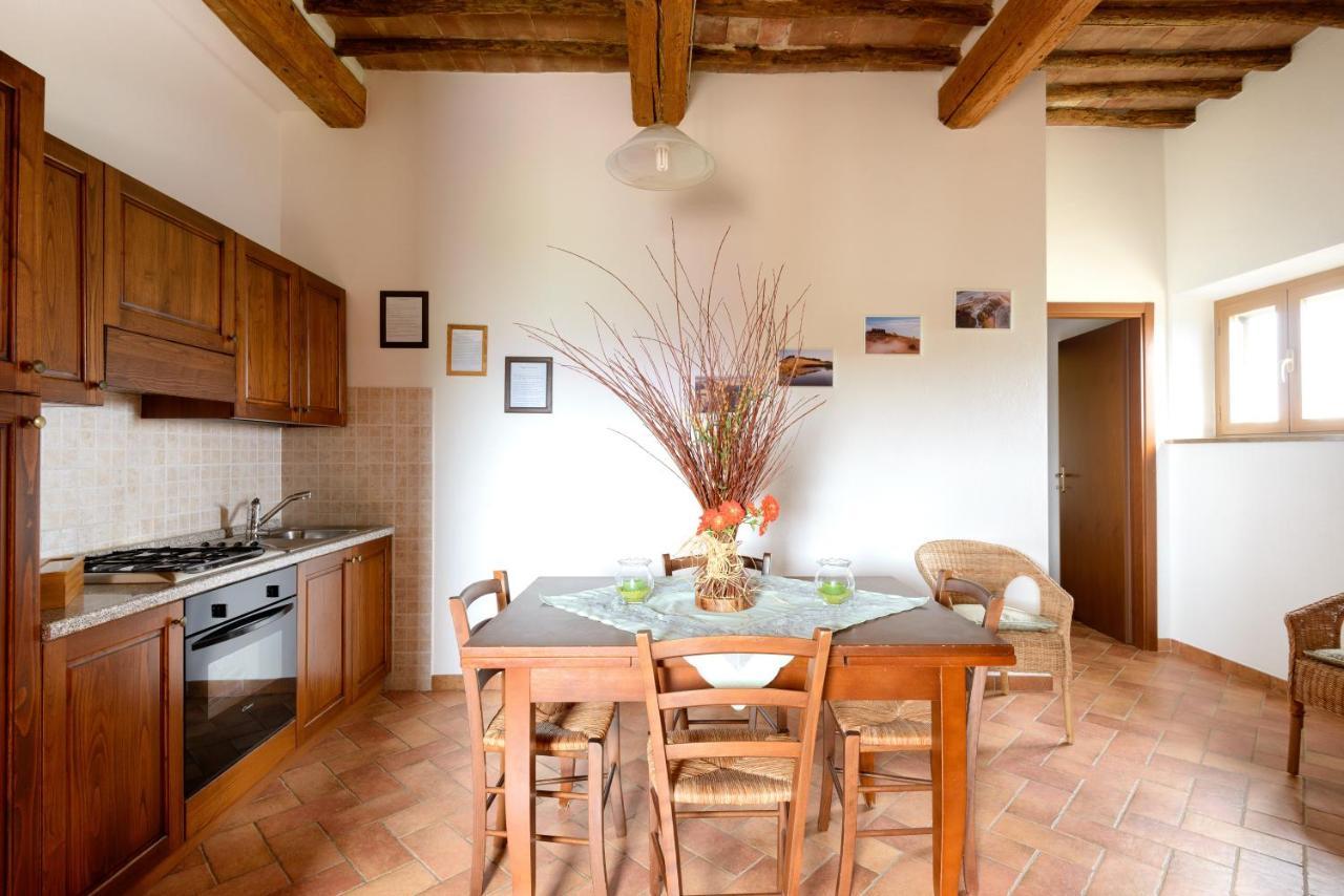 Agriturismo Le Crete - Appartamenti Asciano Eksteriør billede