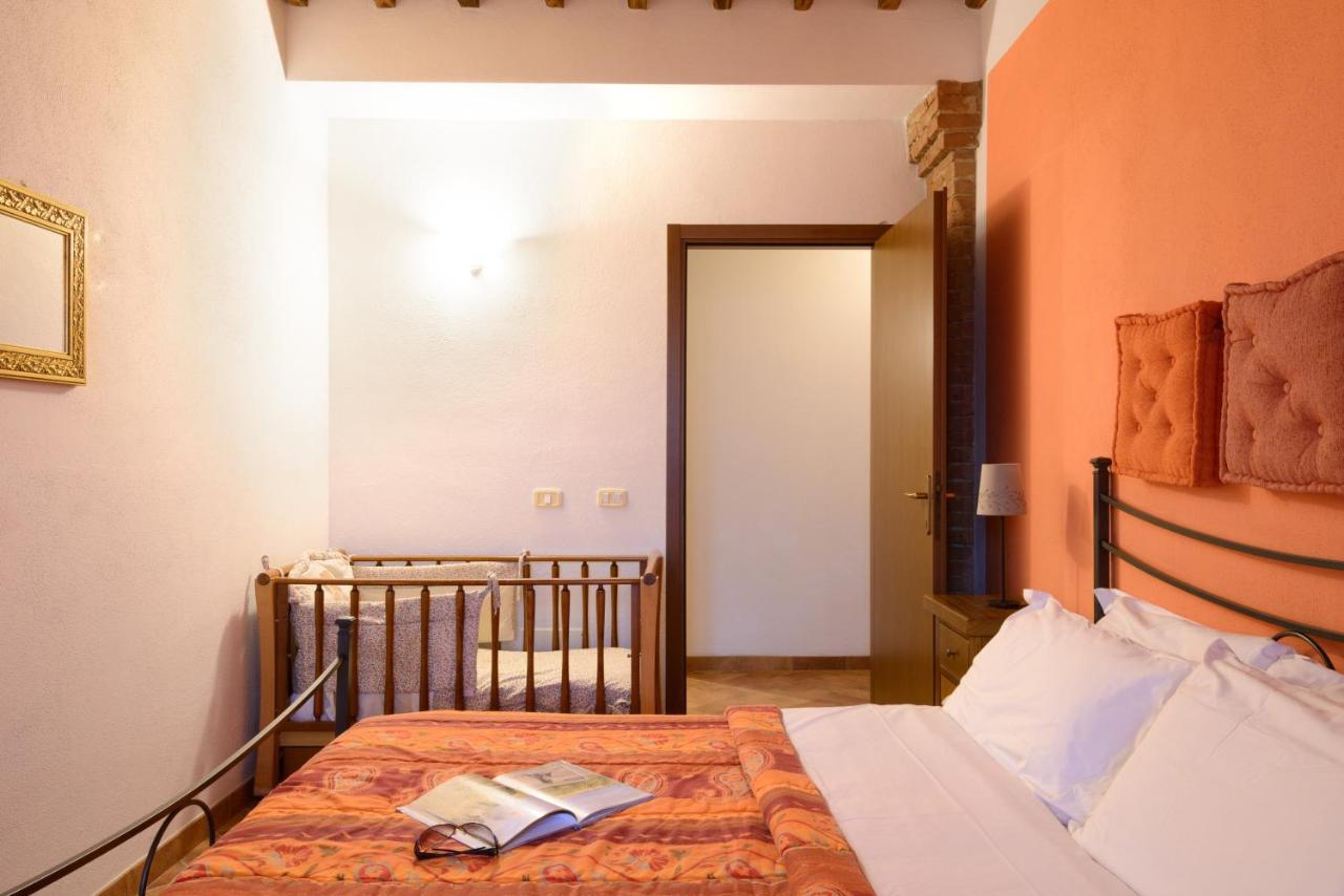 Agriturismo Le Crete - Appartamenti Asciano Eksteriør billede